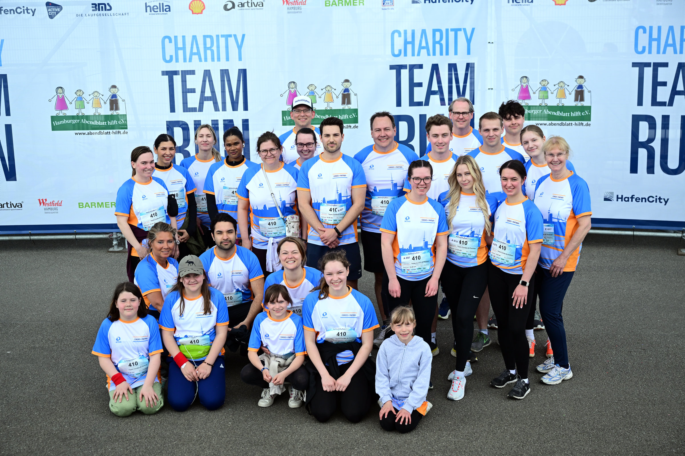 DER HAFENCITY RUN - Team von „CORDES + PARTNER“